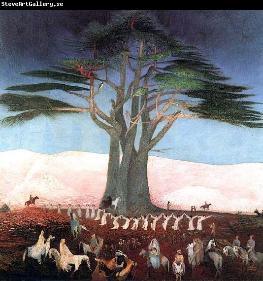 Tivadar Kosztka Csontvary Pilgrimage to the Cedars in Lebanon